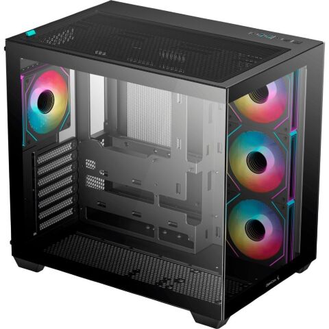 Корпус Deepcool CG530 4F Black (R-CG530-BKADA4-G-1) - Нулевой остаток (Feed) - Нулевой остаток (Feed)