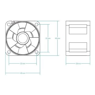 Кулер для корпуса Arctic S4028-15K (ACFAN00264A)