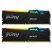 Модуль памяти для компьютера DDR5 32GB (2x16GB) 6800 MHz Beast RGB EXPO Kingston Fury (ex.HyperX) (KF568C34BBEAK2-32) - Нулевой остаток (Feed)  - Нулевой остаток (Feed) 
