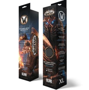 Коврик игровая поверхность Blizzard World Of Warcraft Lich King Arthas Bolvar король Лич XL (90*42 cm)
