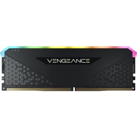 Модуль памяти для компьютера DDR4 16GB 3600 MHz Vengeance RGB RS Black Corsair (CMG16GX4M1D3600C18) - Нулевой остаток (Feed) - Нулевой остаток (Feed)
