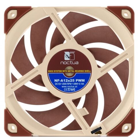 Кулер для корпуса Noctua NF-A12x25 PWM - Нулевой остаток (Feed) - Нулевой остаток (Feed)