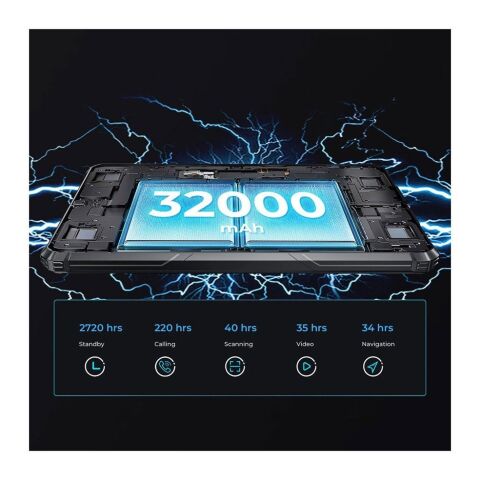 Планшет OUKITEL RT7 10.1" 5G 12/256GB/ /NFC/ LTE Black (6931940751438) - Нулевой остаток (Feed)  - Нулевой остаток (Feed) 