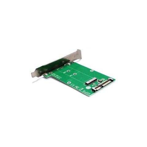 Контроллер SATA to M.2 (NGFF) B-key SSD 22*42, 22*60, 22*80 mm Maiwo (45776/KT001A) - Контроллеры ExpressCard  - Контроллеры ExpressCard 