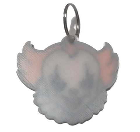 Брелок Pennywise IT Keychain ABS пластик Пенівайз Воно 7 см. -   -  