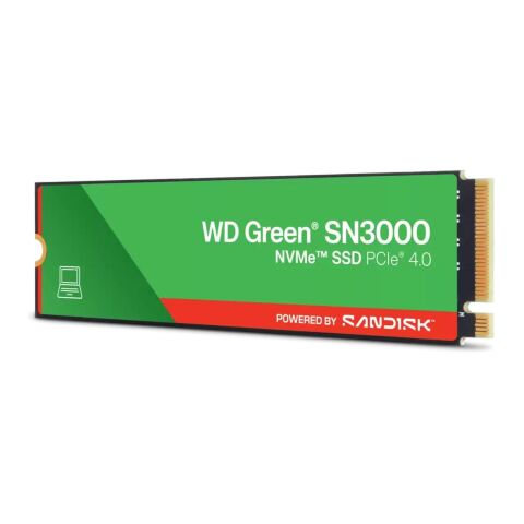 Накопитель SSD M.2 2280 2TB Green SN3000 WD (WDS200T4G0E-00CPS0) - Внутренние SSD  - Внутренние SSD 