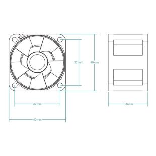 Кулер для корпуса Arctic S4028-6K (ACFAN00185A)
