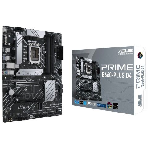 Материнская плата ASUS PRIME B660-PLUS D4 - Нулевой остаток (Feed)  - Нулевой остаток (Feed) 