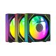 Кулер для корпуса OCYPUS GAMMA F12 UNI BK ARG (GAMMA-F12-BK3AM01U-GL) - Нулевой остаток (Feed)  - Нулевой остаток (Feed) 