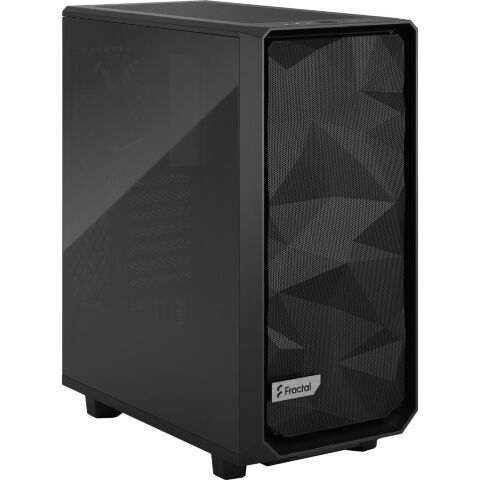 Корпус для ПК Fractal Design Meshify 2 Compact Black TG DT (FD-C-MES2C-02) - Нулевой остаток (Feed) - Нулевой остаток (Feed)