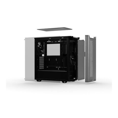 Корпус Be quiet! PURE BASE 501 Airflow чорний (BG074) - Нулевой остаток (Feed) - Нулевой остаток (Feed)