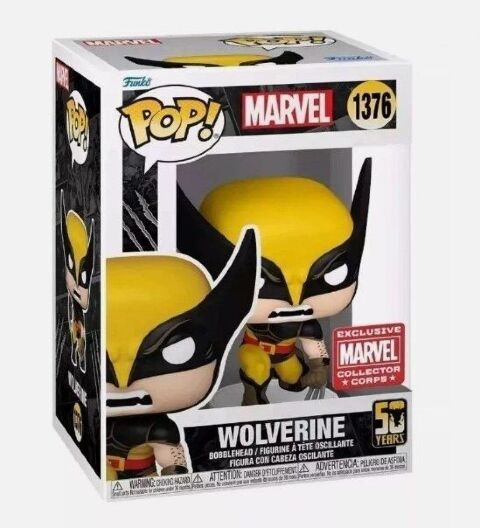 Фігурка Funko Marvel: Wolverine фанко Росомаха (Collector Corps Exclusive) 1376 -   -  