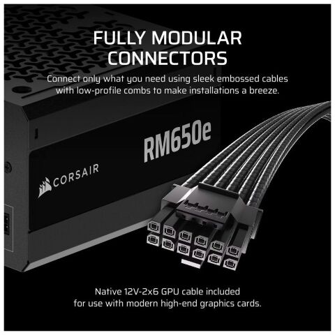 Блок питания Corsair 650W RM650e (CP-9020302-EU) - Нулевой остаток (Feed)  - Нулевой остаток (Feed) 