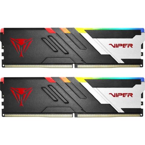 Модуль памяти для компьютера DDR5 64GB (2x32GB) 6000 MHz Viper Venom RGB Patriot (PVVR564G600C36K) - Нулевой остаток (Feed)  - Нулевой остаток (Feed) 