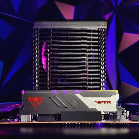 Модуль памяти для компьютера DDR5 64GB (2x32GB) 6000 MHz Viper Venom RGB Patriot (PVVR564G600C36K) - Нулевой остаток (Feed)  - Нулевой остаток (Feed) 