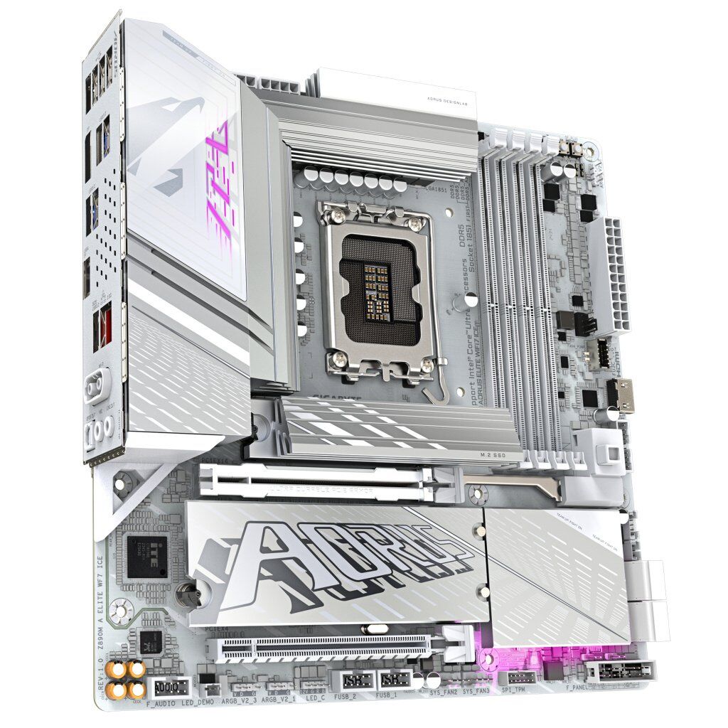 Материнская плата GIGABYTE Z890M AORUS ELITE WIFI7 ICE