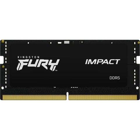 Модуль памяти для ноутбука SoDIMM DDR5 64GB (2x32GB) 5600 MHz FURY Impact Kingston Fury (ex.HyperX) (KF556S40IBK2-64) - Нулевой остаток (Feed) - Нулевой остаток (Feed)