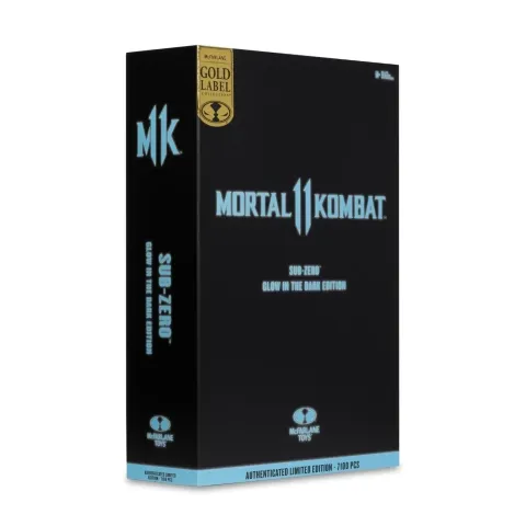 Фігурка McFarlane Mortal Kombat 11 Sub Zero Gold Label Сабзіро (Світиться у темряві) 20 см. - -