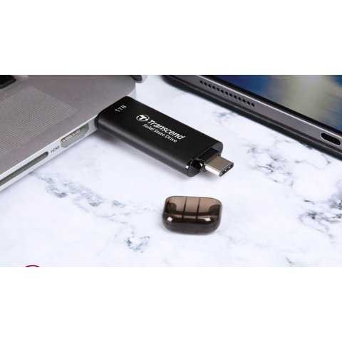Накопитель SSD USB 3.2 1TB Transcend (TS1TESD310C) - Нулевой остаток (Feed)  - Нулевой остаток (Feed) 