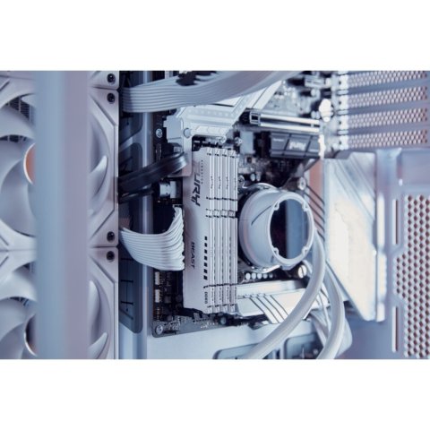 Модуль памяти для компьютера DDR5 32GB 6000 MHz Beast EXPO White Kingston Fury (ex.HyperX) (KF560C36BWE-32) - Нулевой остаток (Feed)  - Нулевой остаток (Feed) 