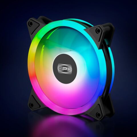 Кулер для корпуса PcCooler F3 T120 ARGB Black - Вентиляторы к корпусам - Вентиляторы к корпусам