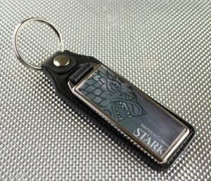 Брелок Game of Thrones Stark кожзам. -   -  