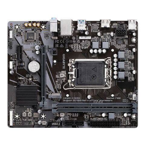 Материнская плата GIGABYTE H610M K DDR4 - Системные (материнские) платы  - Системные (материнские) платы 