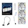 Кулер для корпуса Lian Li UNI Fan SL WIRELESS LCD 120-3 REVERSE (G99.12RSLLCD1W3B.00)