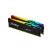 Модуль памяти для компьютера DDR5 32GB (2x16GB) 5200 MHz Beast RGB XMP Kingston Fury (ex.HyperX) (KF552C40BBAK2-32) - Нулевой остаток (Feed)  - Нулевой остаток (Feed) 