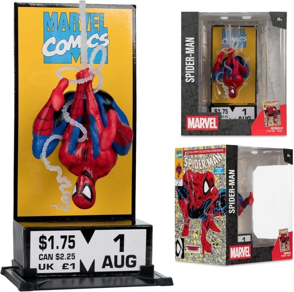 Фигурка McFarlane Marvel Spider-Man Figure Марвел Человек паук 20 см.