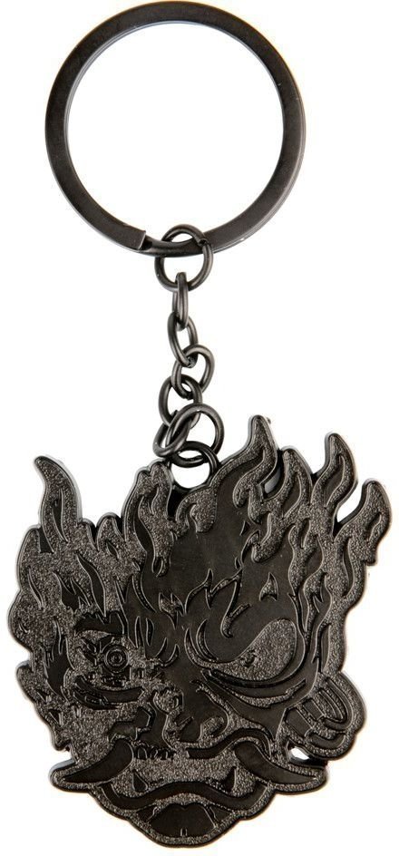 Брелок JINX Cyberpunk 2077 Demon Metal Keychain - -