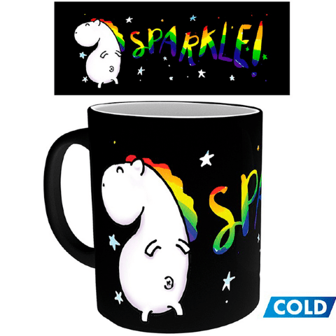 Чашка хамелеон Unicorn Sparkle Єдиноріг 320 мл -   -  