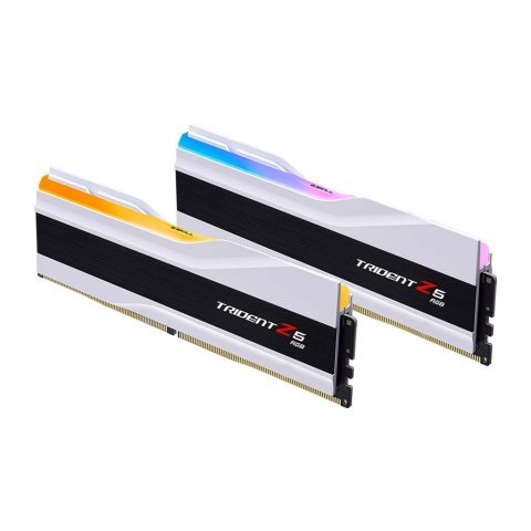 Модуль памяти для компьютера DDR5 32GB (2x16GB) 6400 MHz Trident Z5 RGB White G.Skill (F5-6400J3239G16GX2-TZ5RW) - Нулевой остаток (Feed) - Нулевой остаток (Feed)