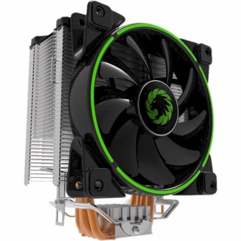 Кулер для процессора Gamemax Gamma 500-Green - Нулевой остаток (Feed)  - Нулевой остаток (Feed) 