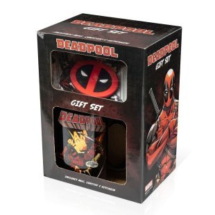 Подарочный набор Pyramid International Marvel: Deadpool Mug Set (чашка, подставка, брелок)