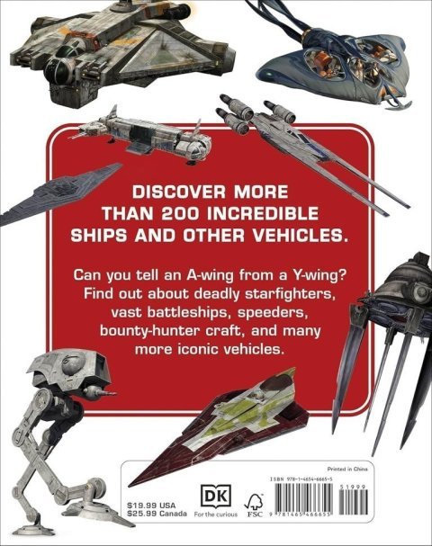 Книга артбук Star Wars Encyclopedia of Starfighters and Other Vehicles (Тверда обкладинка) Eng -   -  