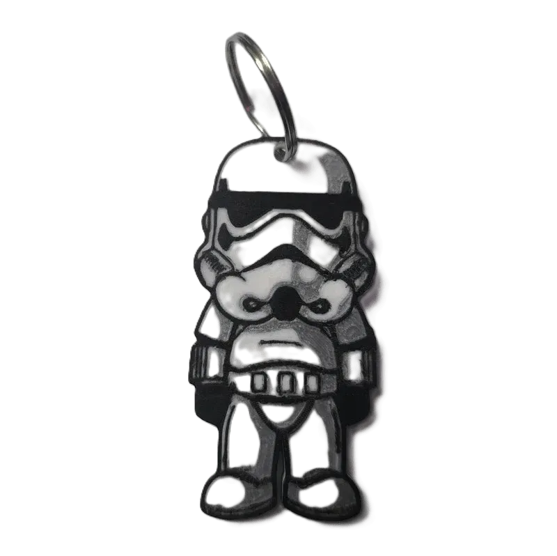 Брелок Star Wars Stormtrooper Keychain ABS пластик Зіркові війни Штурмовик 7 см.