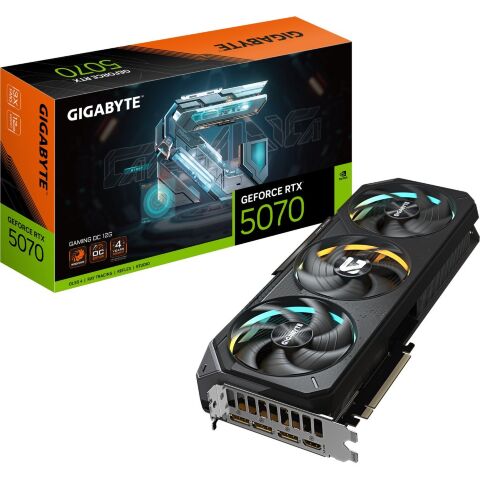Видеокарта GIGABYTE GeForce RTX5070 12Gb GAMING OC (GV-N5070GAMING OC-12GD) - Нулевой остаток (Feed)  - Нулевой остаток (Feed) 