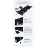 Кулер для корпуса Lian Li TL LCD 120-1, Black Cooler (G99.12TLLCD1B.00)