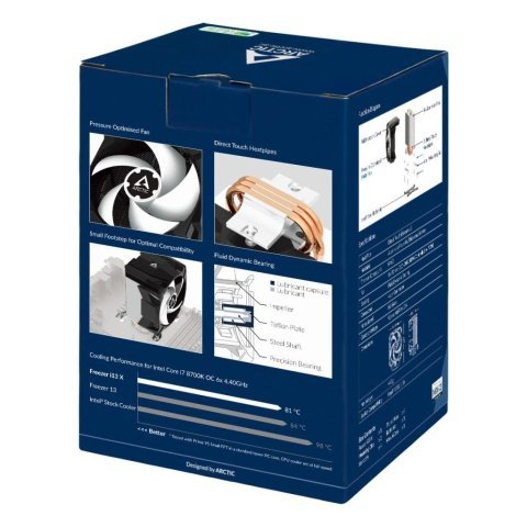 Кулер для процессора Arctic Freezer i13 X (ACFRE00078A) - Кулеры к процессорам  - Кулеры к процессорам 