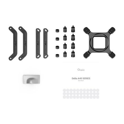 Кулер для процессора OCYPUS DELTA-A40-WH1NAWN00X-GL - Кулеры к процессорам  - Кулеры к процессорам 