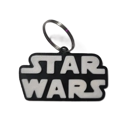 Брелок Star Wars Logo Keychain ABS пластик Зіркові війни Лого 6 см. -   -  