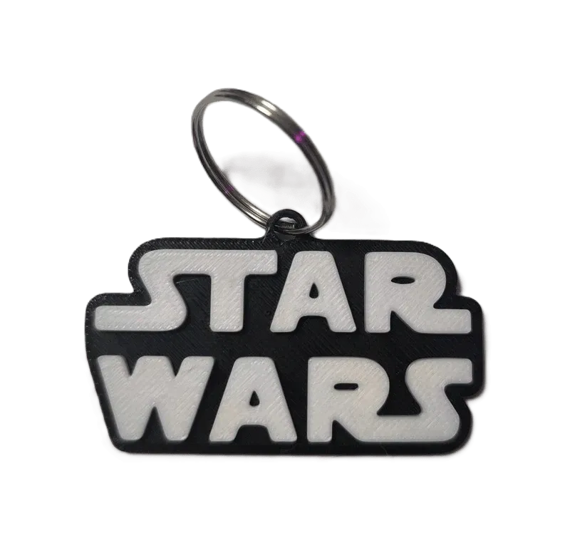 Брелок Star Wars Logo Keychain ABS пластик Зіркові війни Лого 6 см.
