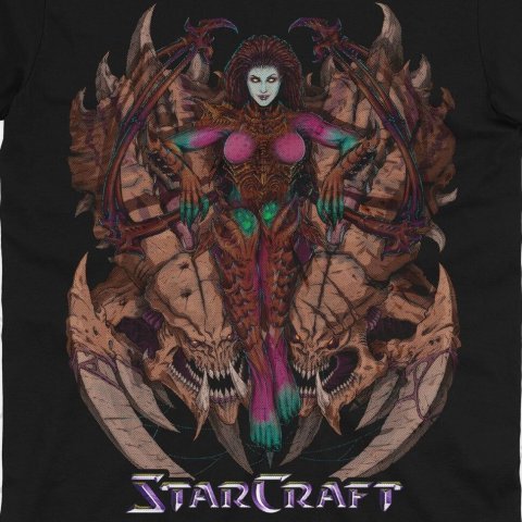 Футболка Morze StarCraft II Kerrigan T-Shirt Старкрафт Керриган (размер L) - -