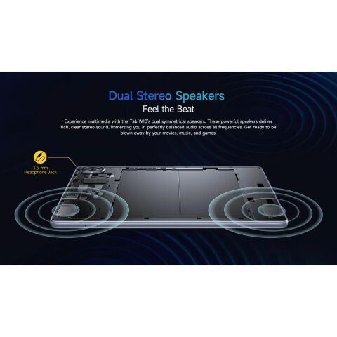 Планшет Ulefone Tab W10 10.1" 4/128GB Wi-Fi Space Grey (6975326663694) - Нулевой остаток (Feed)  - Нулевой остаток (Feed) 