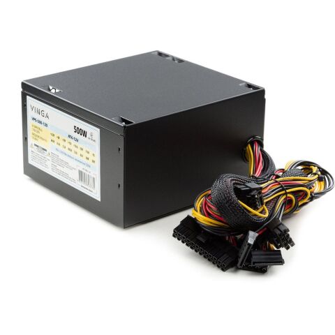 Блок питания Vinga 500W ОЕМ (VPS-500-120) - Нулевой остаток (Feed)  - Нулевой остаток (Feed) 