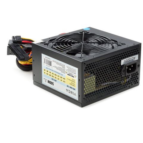 Блок питания Vinga 500W ОЕМ (VPS-500-120) - Нулевой остаток (Feed)  - Нулевой остаток (Feed) 
