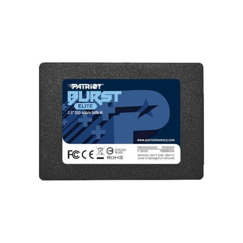 Накопитель SSD 2.5" 1.92TB Burst Elite Patriot (PBE192TS25SSDR) - Нулевой остаток (Feed)  - Нулевой остаток (Feed) 