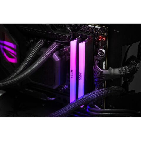Модуль памяти для компьютера DDR5 32GB (2x16GB) 6000 MHz IRDM RGB Black Goodram (IRG-60D5L30S/32GDC) - Модули памяти для компьютера  - Модули памяти для компьютера 