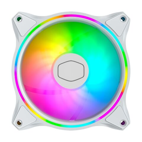 Кулер для корпуса CoolerMaster MasterFan MF120 Halo 3in1 White Edition (MFL-B2DW-183PA-R1) - Нулевой остаток (Feed)  - Нулевой остаток (Feed) 